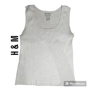 Ribbed-Knit Tank (M)